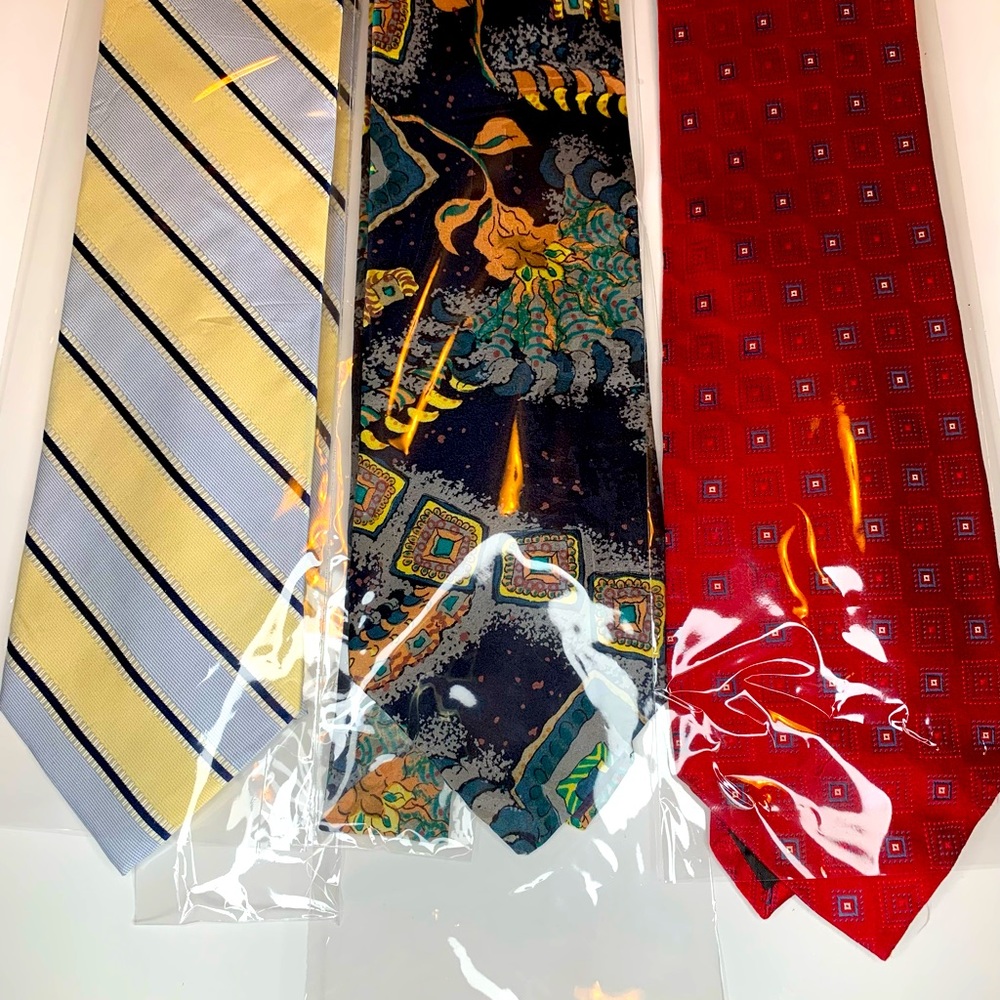 BUY 1 GET 2 FREE! NEW Brand Name Men’s Neck Tie 100% Silk